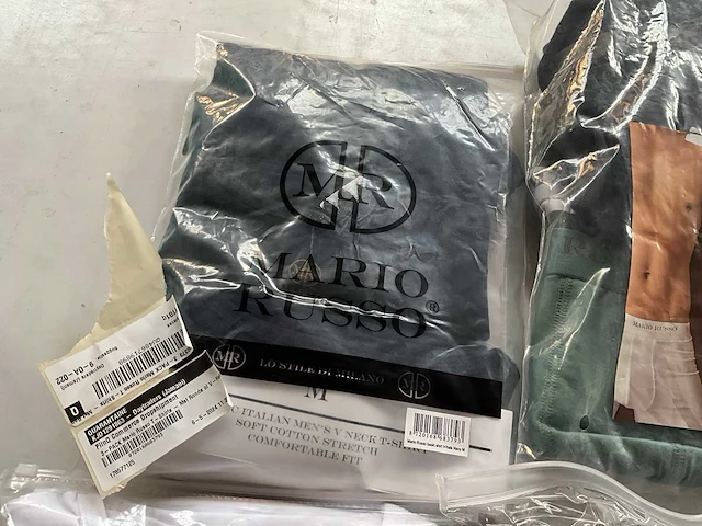 Mix kavel mario russo boxershorts en basic t-shirts - afbeelding 6 van  10