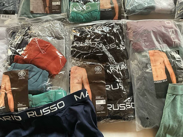 Mix kavel mario russo boxershorts en basic t-shirts - afbeelding 8 van  10