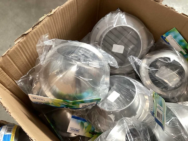 Mix kavel nedco buitenrooster, bol rvs (58x) - afbeelding 6 van  6