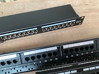 Mix kavel onderdelen patchkast 19” - afbeelding 4 van  5
