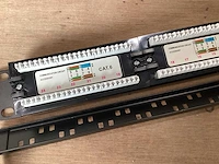 Mix kavel onderdelen patchkast 19” - afbeelding 5 van  5