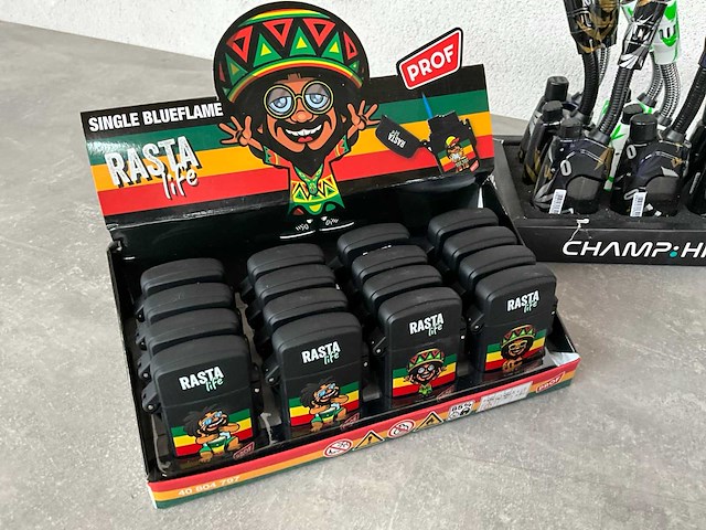 Mix kavel rookwaren rasta thema - afbeelding 2 van  4