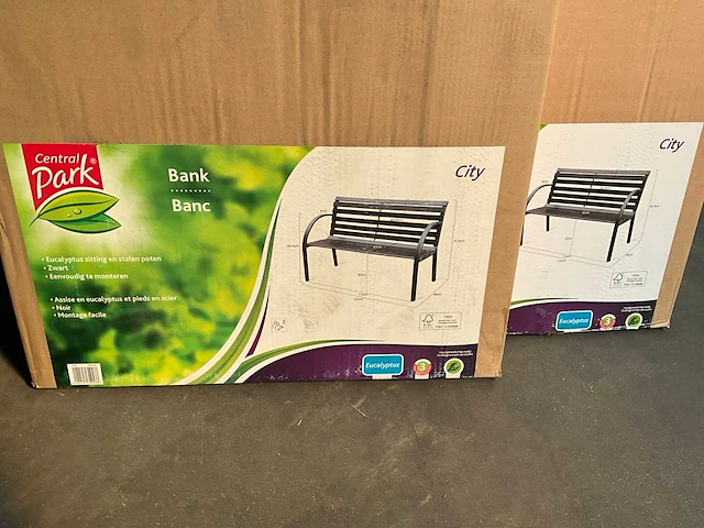 Mix kavel tuinbanken (3x) - afbeelding 3 van  4