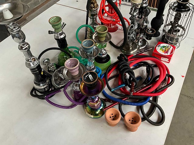 Mix kavel waterpijpen en toebehoren - afbeelding 8 van  9