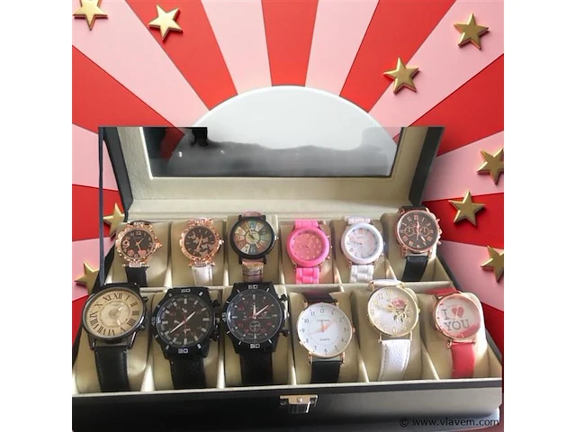 Mix lot horloges - afbeelding 1 van  1