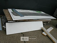 Mix pallet met div platen en afmetingen - afbeelding 1 van  2