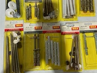 Mix van 10 diverse pakjes bevestigingsmateriaal - afbeelding 3 van  3