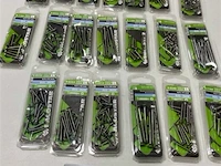 Mix van 20 doosjes houtschroeven inox - afbeelding 1 van  3