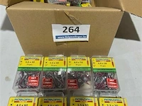 Mix van 30 doosjes rotadrill houtschroeven verschillende maten torx - afbeelding 1 van  3
