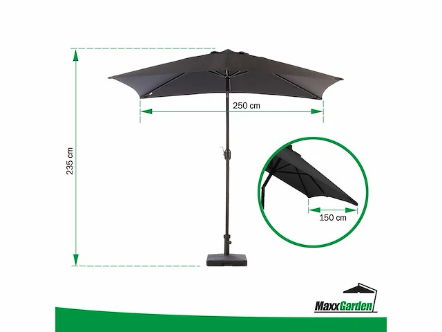 Mixpallet parasols - afbeelding 4 van  7