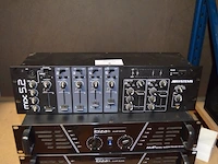 Mixpaneel jb systems, 2 versterkers ibiza amp 600w power (4,5) - afbeelding 3 van  6