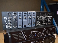 Mixpaneel jb systems, 2 versterkers ibiza amp 600w power (4,5) - afbeelding 4 van  6