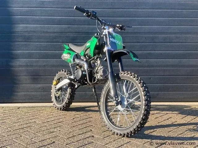 Mmx pro 125cc green edition pitbike - afbeelding 1 van  5