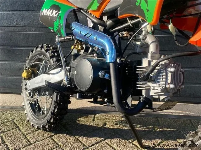 Mmx pro 125cc orange edition pitbike - afbeelding 3 van  7