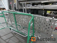 Mobiel en opvouwbaar aluminium platform 4 stappen safetec x deck pro - afbeelding 2 van  11
