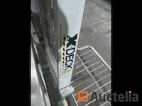 Mobiel en opvouwbaar aluminium platform 4 stappen safetec x deck pro - afbeelding 9 van  11