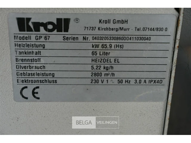 Mobiel heteluchtkanon kroll - afbeelding 5 van  5