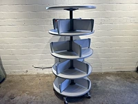 Mobiel presentatierek 4 etages - afbeelding 1 van  1