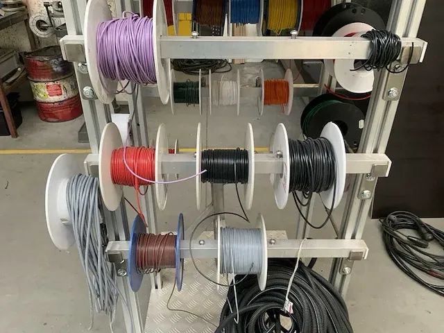 Mobiel rek met installatiedraad - afbeelding 5 van  8