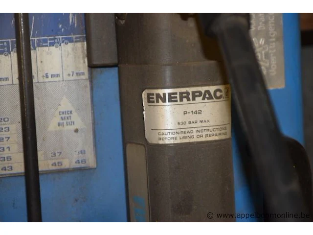 Mobiel slangenpers finn power p16hp, serienr 60395-60096, bj 1996 - afbeelding 3 van  3