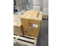 Mobiel voetstuk met 3 lades - zwart - afbeelding 9 van  9