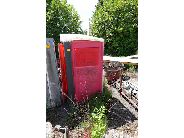 Mobiel werftoilet - afbeelding 1 van  2