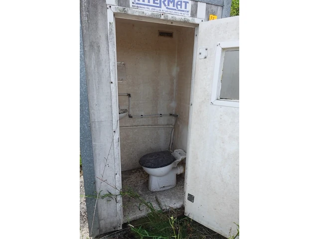 Mobiel werftoilet - afbeelding 2 van  4