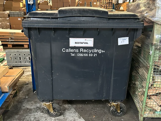 Mobiele afvalcontainer - afbeelding 1 van  4