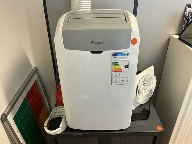 Mobiele airco whirlpool pacw9col - afbeelding 1 van  6