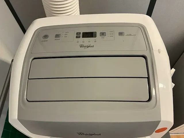 Mobiele airco whirlpool pacw9col - afbeelding 3 van  6