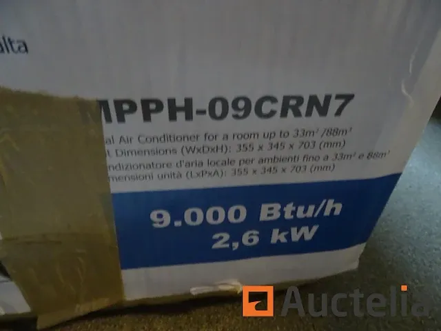 Mobiele airconditioner comfee mpph-09crn7 - afbeelding 4 van  4