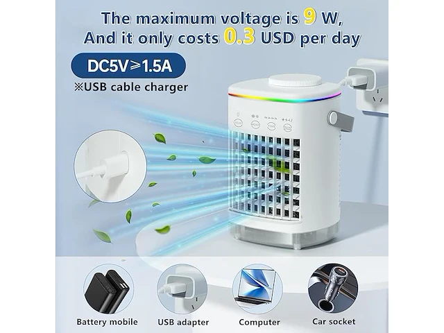 Mobiele airconditioning - afbeelding 3 van  4