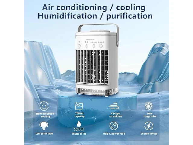 Mobiele airconditioning - afbeelding 4 van  4