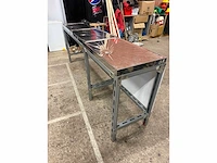 Mobiele aluminium toog - afbeelding 3 van  4