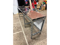 Mobiele aluminium toog - afbeelding 3 van  4