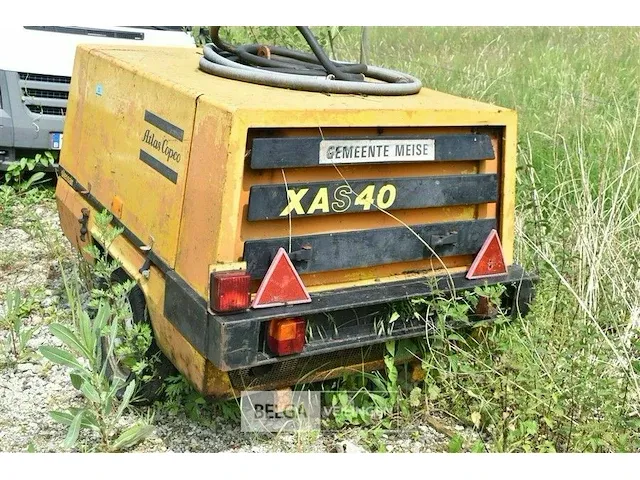 Mobiele compressor atlas copco silensair type xas40 - afbeelding 9 van  12