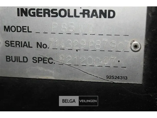 Mobiele compressor ingersoll rand - afbeelding 4 van  10