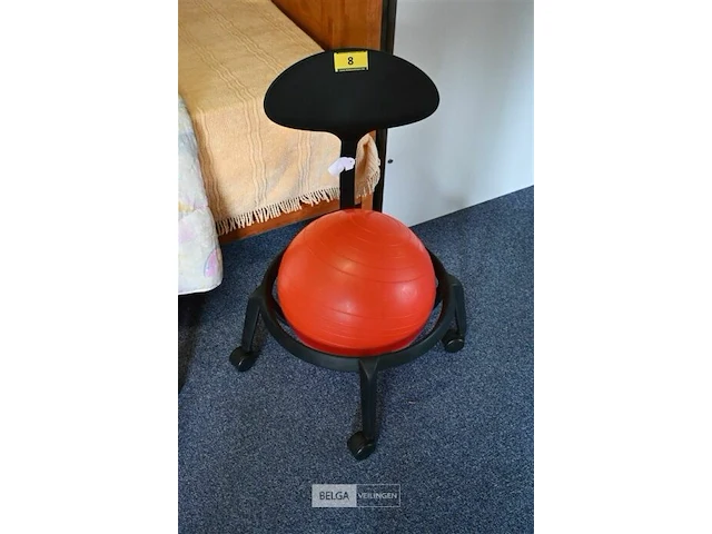 Mobiele design kinderzit met zitbal - afbeelding 1 van  2