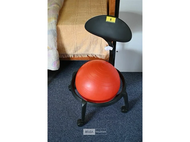 Mobiele design kinderzit met zitbal - afbeelding 2 van  2