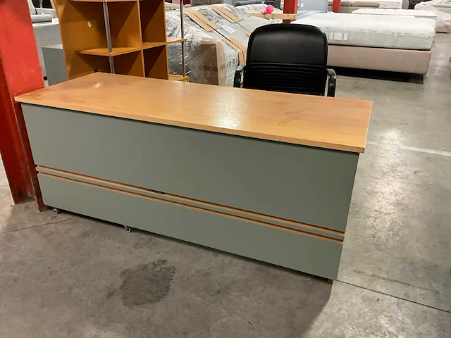 Mobiele dubbelzijdige boekenkast - afbeelding 2 van  8