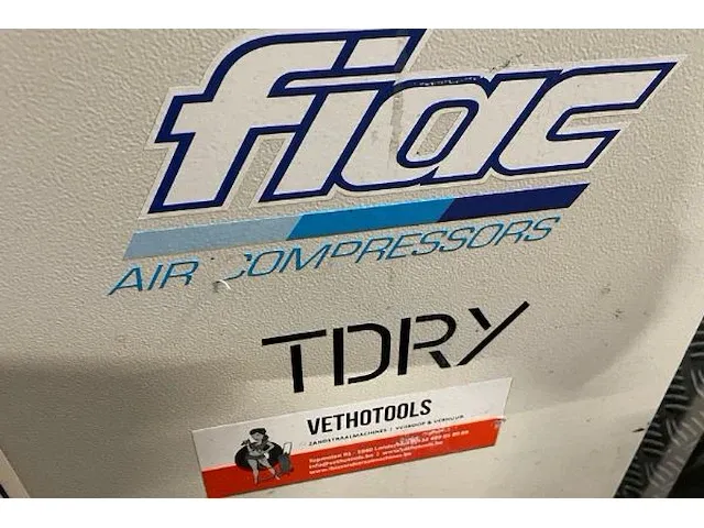 Mobiele fiac aircompressor - afbeelding 3 van  6