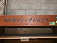 Mobiele houten "weggeefkast" - afbeelding 2 van  6
