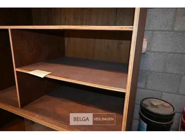 Mobiele houten "weggeefkast" - afbeelding 4 van  6