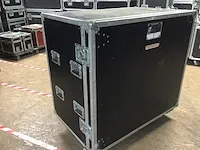 Mobiele keuken flightcase kit - voor droger met lade-opbergruimte - tafeldeksel - afbeelding 2 van  3