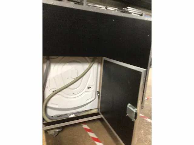 Mobiele keuken flightcase kit - voor wasmachine met lade-opbergruimte - tafeldeksel - afbeelding 5 van  5