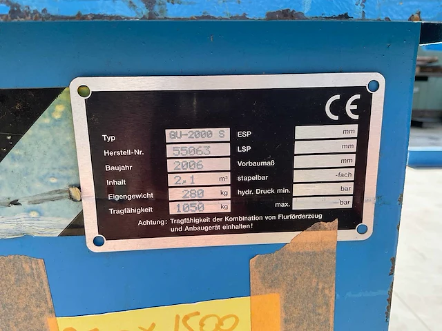 Mobiele kiep container - afbeelding 6 van  7