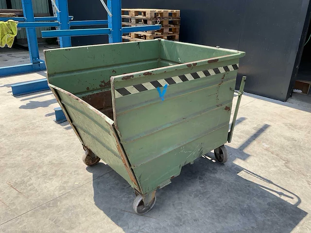 Mobiele kiep container - afbeelding 1 van  6