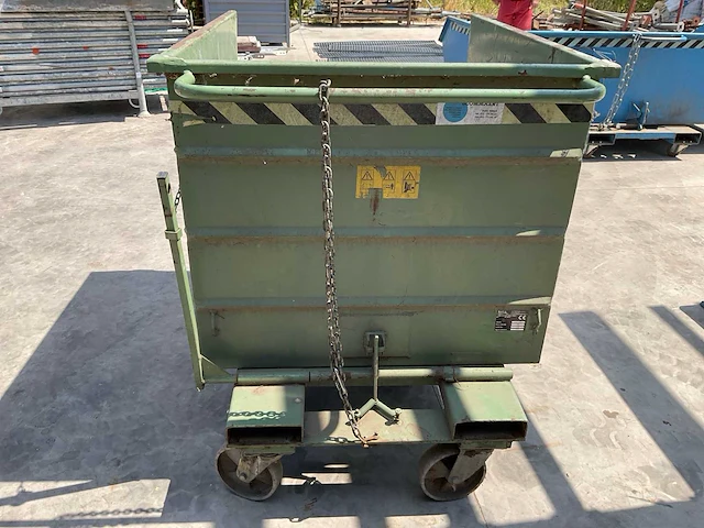 Mobiele kiep container - afbeelding 5 van  6