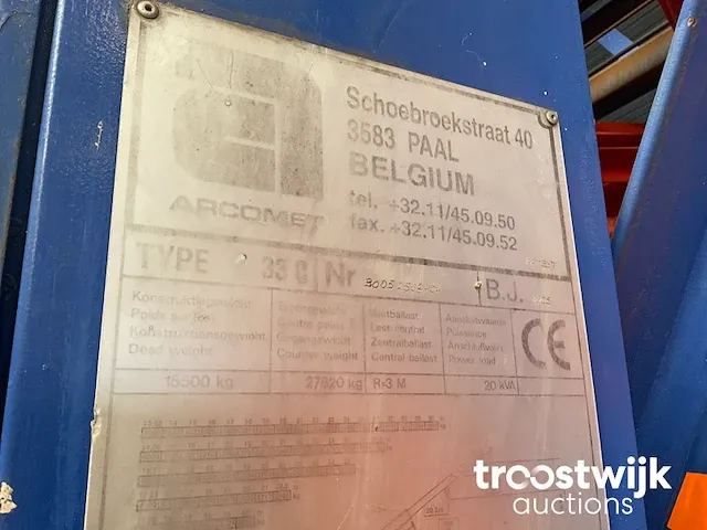 Mobiele kraan - afbeelding 21 van  22