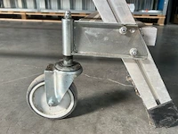 Mobiele ladder met platform verma - afbeelding 4 van  5